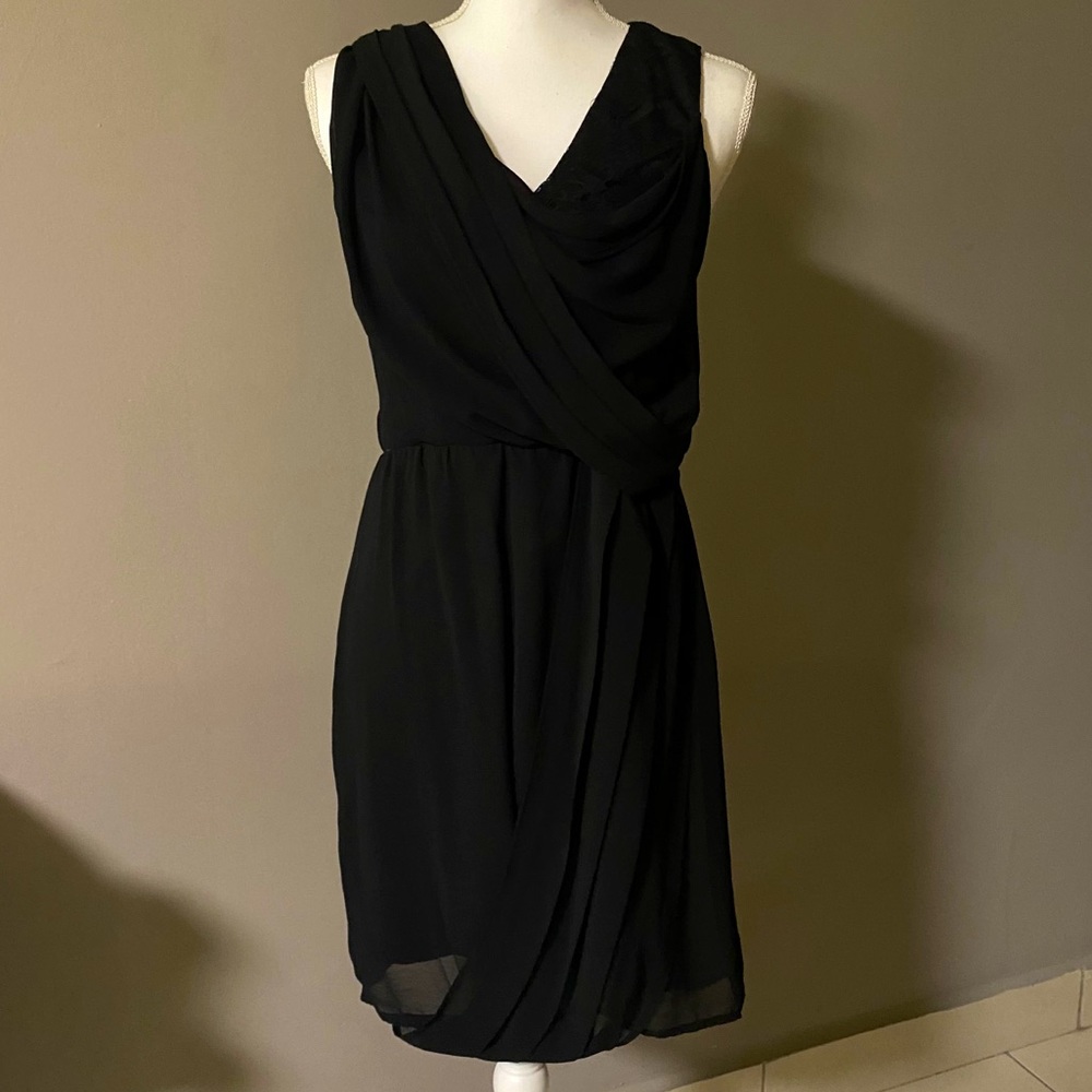 BAR III black lace and chiffon lace dress 🖤
